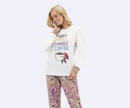 Pijama Manga Longa com Calça Jogger Macchiato | WestwingNow