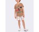 Pijama Manga Curta Masculino Infantil Scooby-Doo Marrom, Colorido | WestwingNow