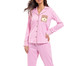 Pijama Manga Longa Aberto Americano Bear Hug Rosa, Colorido | WestwingNow