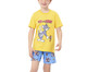 Pijama Manga Curta Masculino Infantil Amarela Tom And Jerry, Colorido | WestwingNow