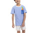 Pijama Manga Curta Masculino Infantil Dreams Come True Branco, Colorido | WestwingNow