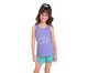 Pijama de Regata Infantil Fly To The Moon Roxo, Colorido | WestwingNow