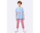 Pijama Manga Curta com Calça Jogger Masculino Infantil Miami Beach, Colorido | WestwingNow