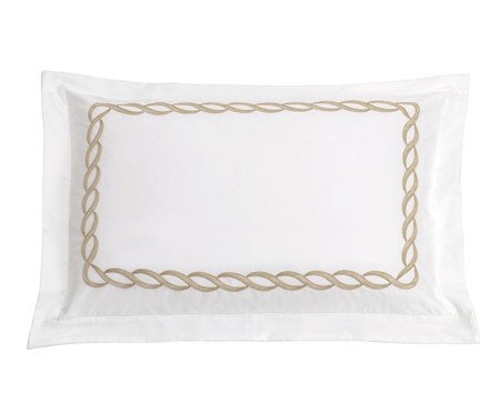 Jogo de Fronhas Francis Bege - 70X50cm | Westwing