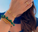 Pulseira Hamptons Gold Ajustável, Colorido | WestwingNow