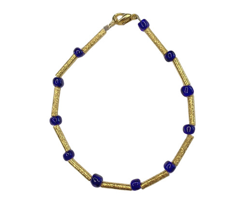 Pulseira Copacabana Gold  Marinho, Colorido | WestwingNow