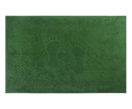 Toalha de Piso Pézinho Verde Musgo - 440G/M²