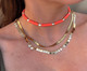 Choker Malibu Laranja, Colorido | WestwingNow