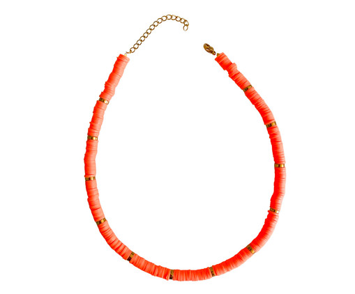 Choker Malibu Laranja, Colorido | WestwingNow