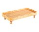 Bandeja Pequena Retangular em Palha, beige | WestwingNow