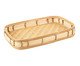 Trio de Bandejas Retangular Bambu, Natural | WestwingNow