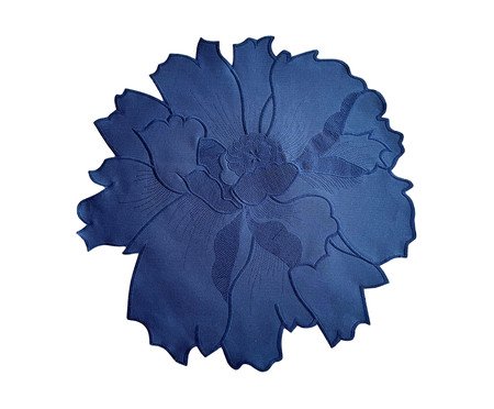 Lugar Americano Flower Azul Marinho | Westwing