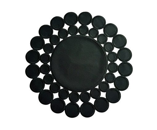 Lugar Americano Esfera Preto, Preto | WestwingNow