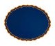 Lugar Americano Moldura Dupla Face I, Azul | WestwingNow