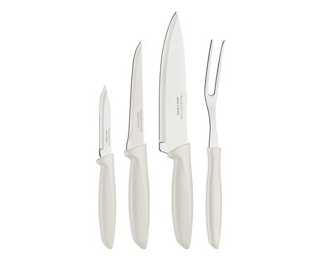 Jogo de Facas Tramontina Plenus Natural Off White | Westwing