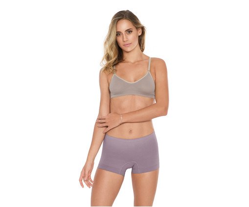 Bermuda Basic Suave Compressão Lilac, Lilás | WestwingNow