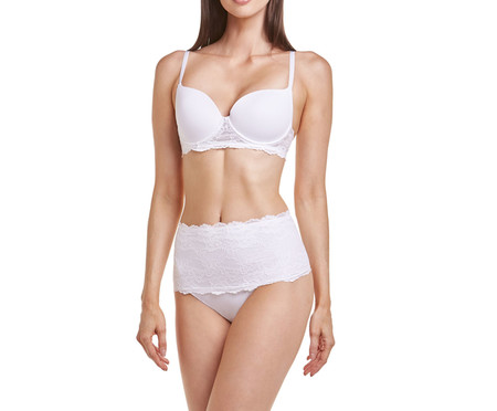 Calcinha Self High Waist Snow - P | WestwingNow