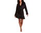 Robe Soft Plush Manga Longa Preto, Colorido | WestwingNow