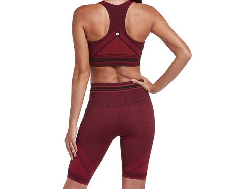 Shorts Fitness Stripes Cereja | Westwing