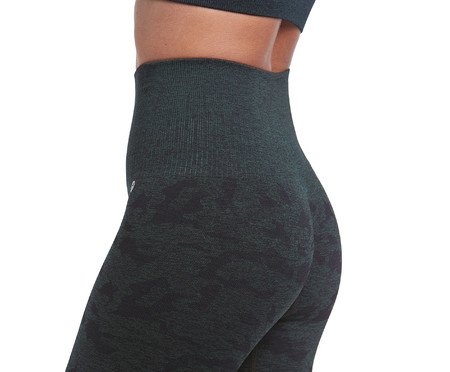 Legging Fitness Camuflada Verde Militar | Westwing