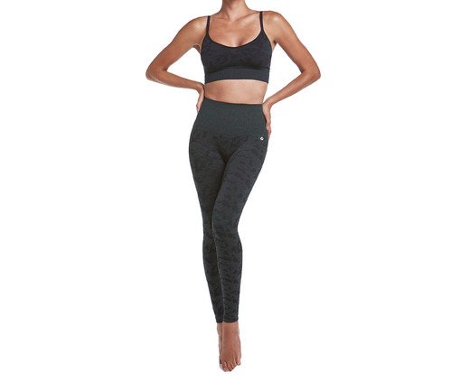 Legging Fitness Camuflada Verde Militar, Colorido | WestwingNow