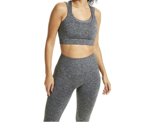 Top Fitness Duomix Duplo Preto, Colorido | WestwingNow