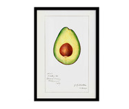 Quadro Avocado Vintage A2 com Moldura Preta | WestwingNow