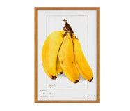 Quadro Banana Vintage A2 com Moldura em Madeira | WestwingNow