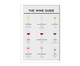 Quadro The Wine Guide A3 com Moldura Branca, Colorido | WestwingNow