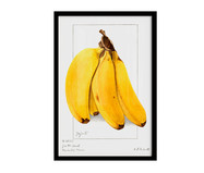 Quadro Banana Vintage A2 com Moldura Preta | WestwingNow