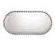 Travessa Oval em Cristal Pearl - Transparente, Transparente | WestwingNow