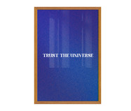 Quadro Trust The Universe A3 com Moldura em Madeira | WestwingNow