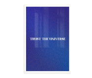 Quadro Trust The Universe A3 com Moldura Branca | WestwingNow