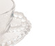 Jogo de Xícaras para Chá em Cristal Pearl - 04 Pessoas, Transparente | WestwingNow