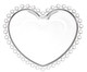 Bowl Coração em Cristal Pearl - Transparente, Transparente | WestwingNow