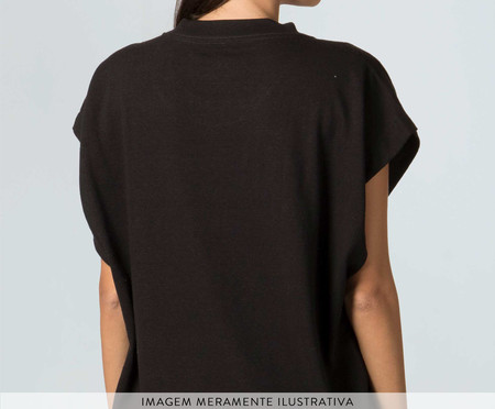 T-Shirt Feminina Bandeiras Preto - M | WestwingNow