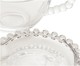 Xícara e Pires para Chá em Cristal Pearl - 01 Pessoa, Transparente | WestwingNow
