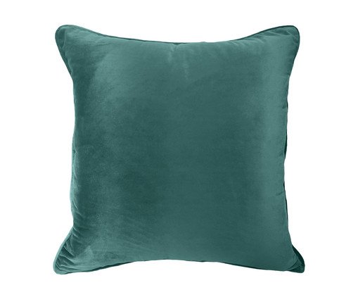 Almofada em Veludo Soft Lisoao Verde, Verde | WestwingNow