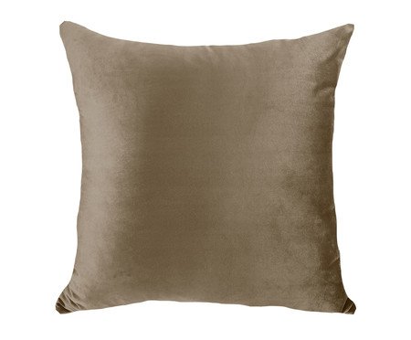 Almofada em Veludo Soft Liso Mel I | Westwing