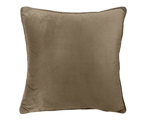 Almofada em Veludo Soft Liso Mel II, Colorido | WestwingNow