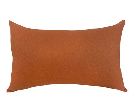Almofada em Linho Lisa Terracota | Westwing