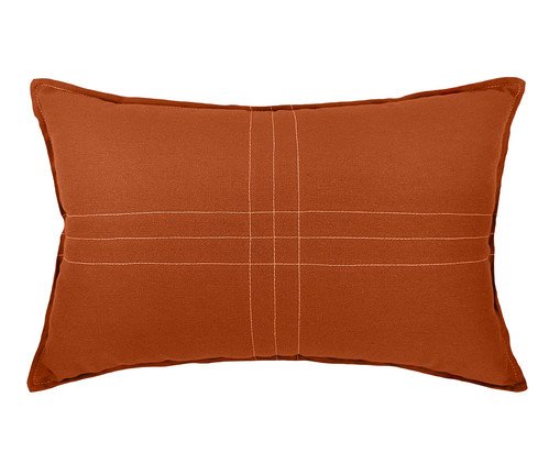 Almofada em Linho Fanny Terracota, Natural | WestwingNow