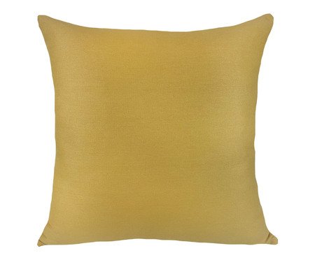 Almofada em Linho Lisa Amarelo I | Westwing