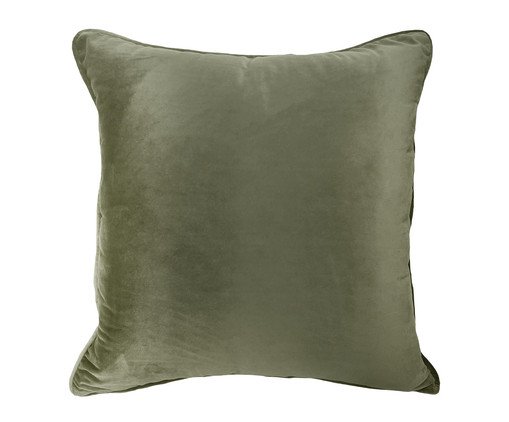 Almofada em Veludo Soft Lisoao Verde Claro, Verde | WestwingNow