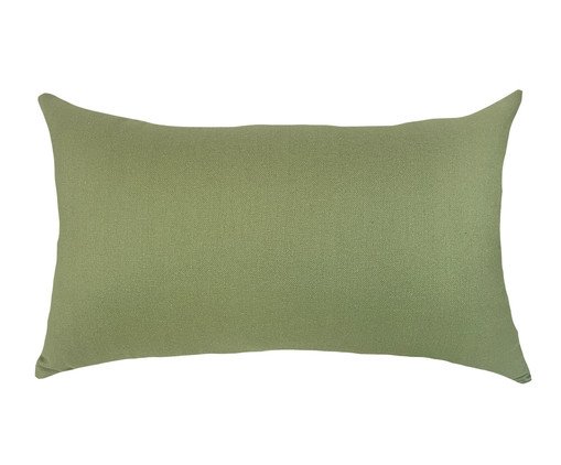 Almofada em Linho Lisa Verde, Verde | WestwingNow