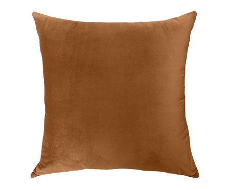 Almofada em Veludo Soft Liso Terracota I | Westwing