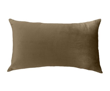 Almofada em Veludo Soft Liso Mel I | Westwing