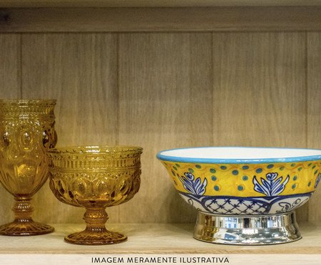 Taça para Sobremesa Jewelry Âmbar | Westwing