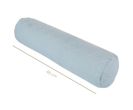 Protetor para Berço Rolinho  Matê Azul - 46 x 12 cm | WestwingNow