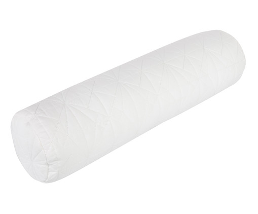 Protetor para Berço Rolinho Matê Branco - 130 x 12 cm, BRANCO | WestwingNow